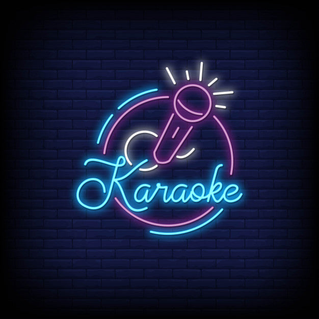 Karaoke Neon Sign Perfect for Bar and Party Décor — make neon sign