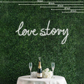 Love Story Neon Sign Perfect For Creating A Loving Atmosphere