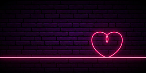 Rose Neon Sign - Pink Neon Sign